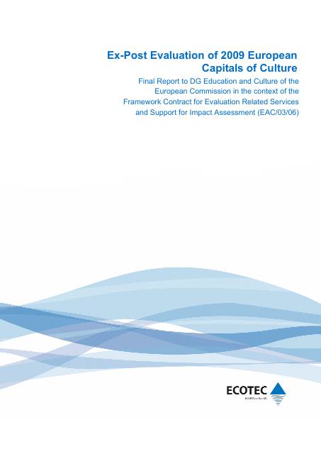 Linz 2009 — Evaluation Report, Evaluation